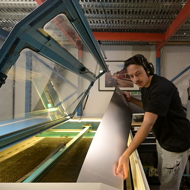 Découpe au laser CO2