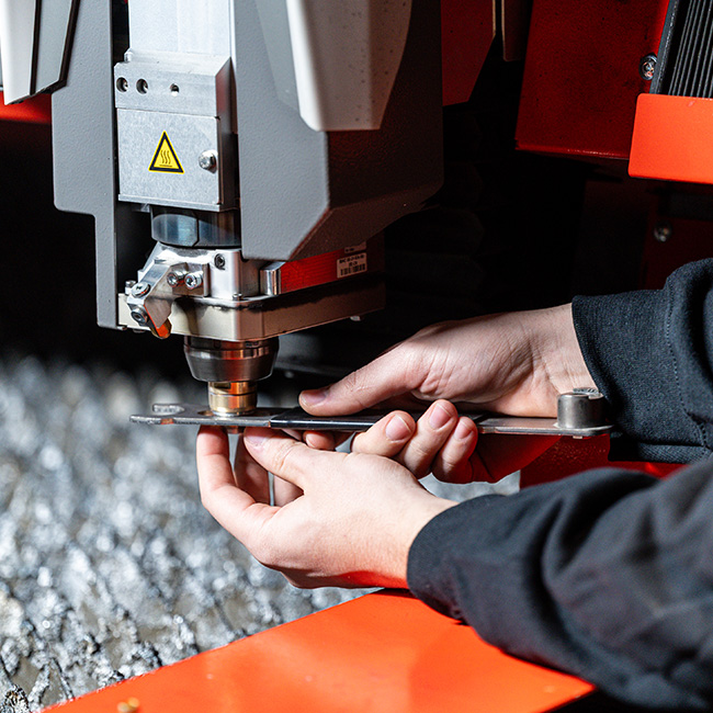 Découpe au laser à fibre